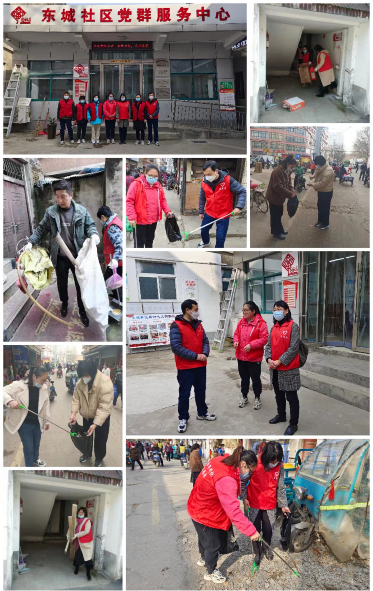 市科协开展创建文明城市结对共建活动